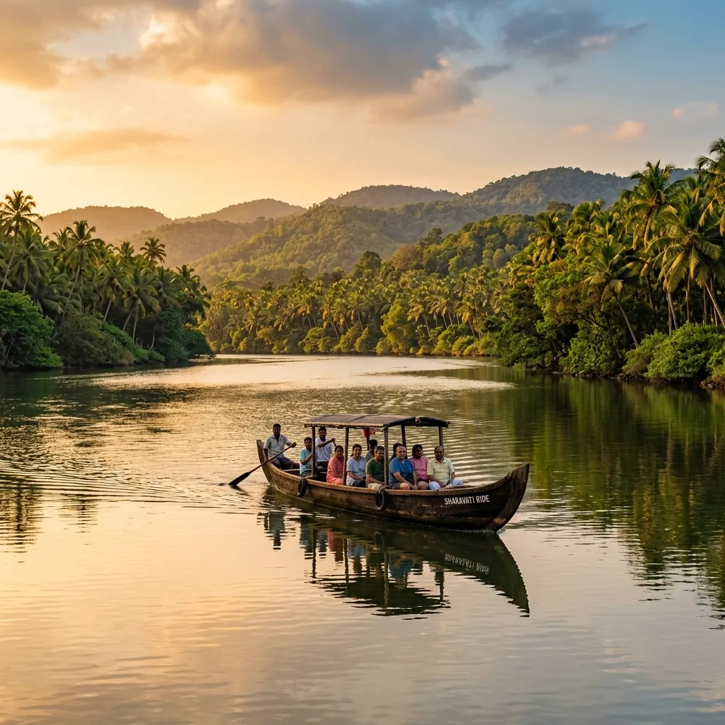 Sharavati Backwater Boating